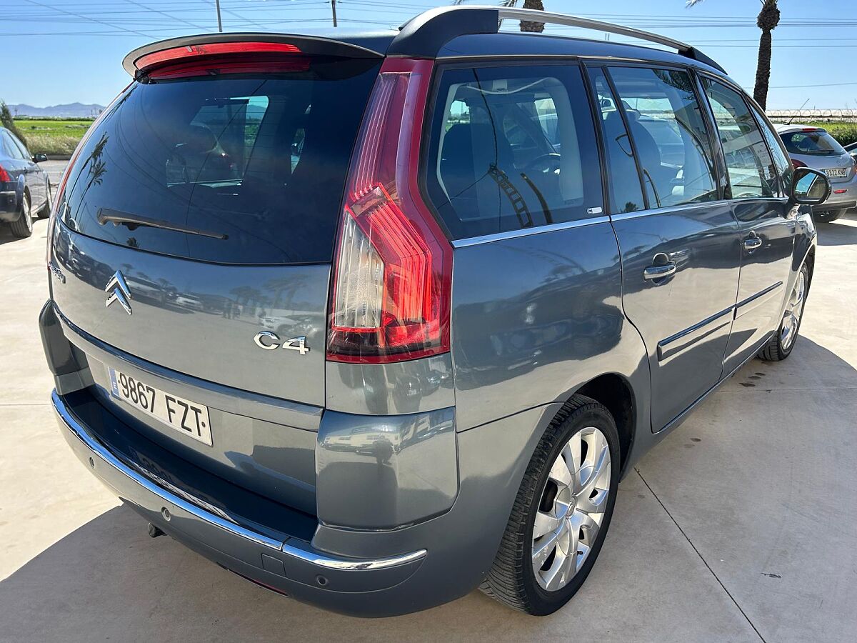 CITROEN C4 GRAND PICASSO EXCLUSIVE 1.6 HDI AUTO SPANISH LHD IN SPAIN 118K 7 SEATS 2008